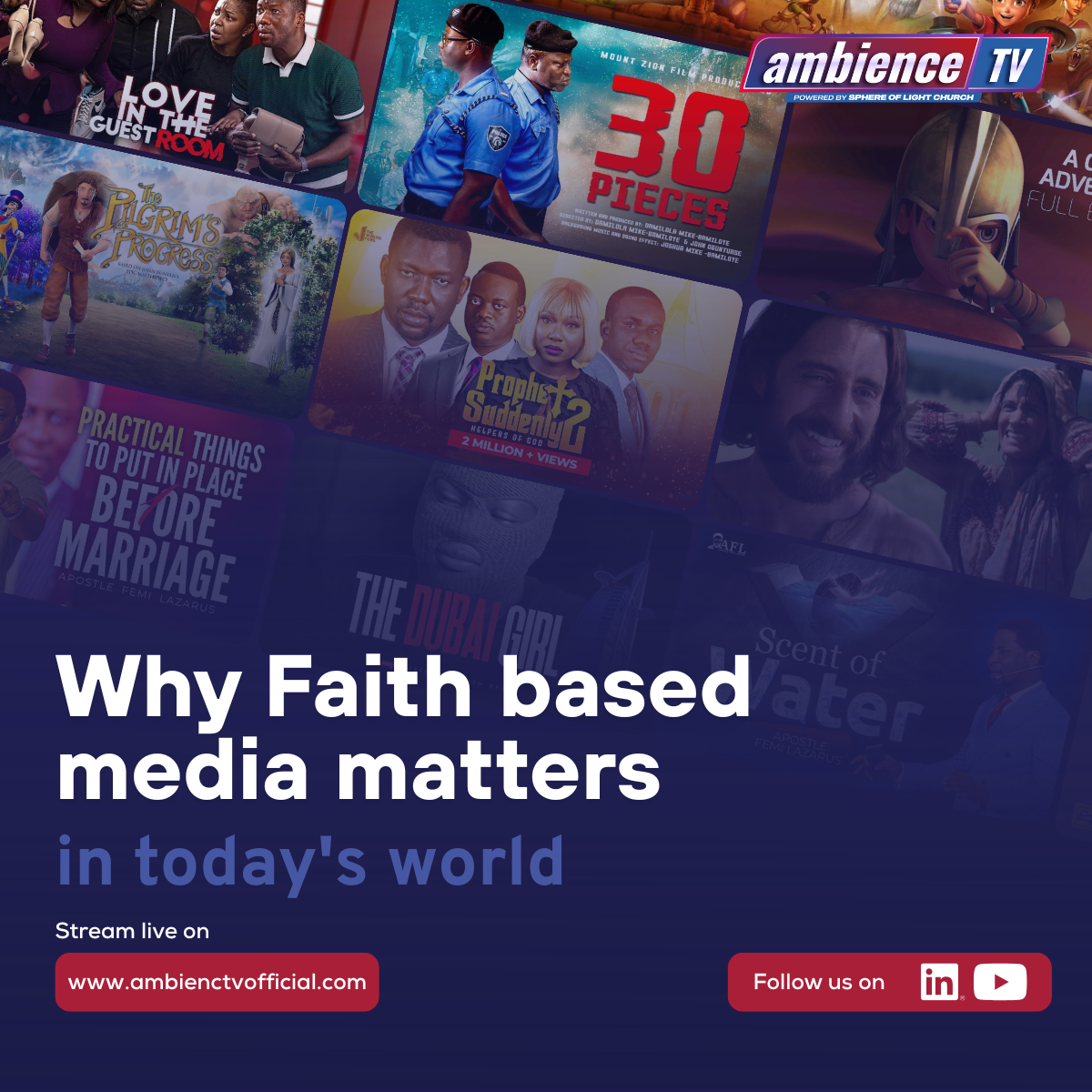 Why Faith based media matters in today's world